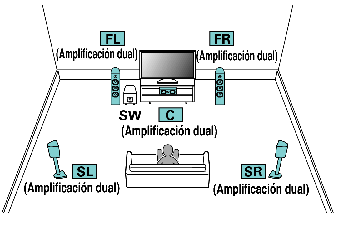 Pict SP Layout 5.1 BiAmp X64
